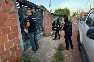 Polícia Civil cumpre mandados contra membros de organização criminosa. (Foto: ASCOM)