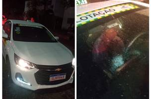 Taxista encontrado morto dentro de carro na zona sul de Teresina. (Foto: Reprodução/Redes Sociais)