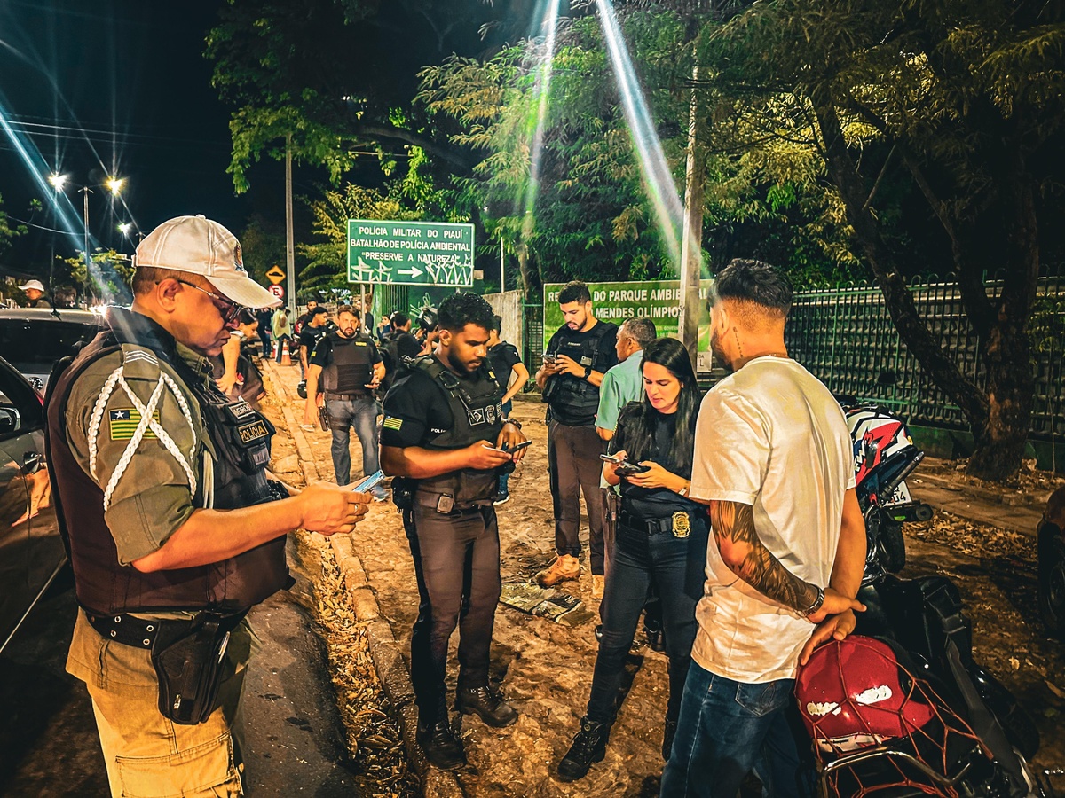 Blitzes realizadas em Teresina.