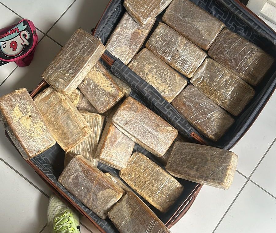 Denarc apreende mais de R$ 1,5 milhão em pasta base de cocaína em Teresina.