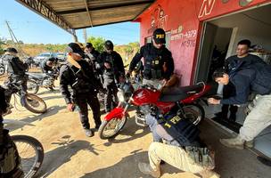 Dono de loja é preso por receptação durante "Operação Rastreados II" no Piauí. (Foto: Reprodução/ SSP-PI)