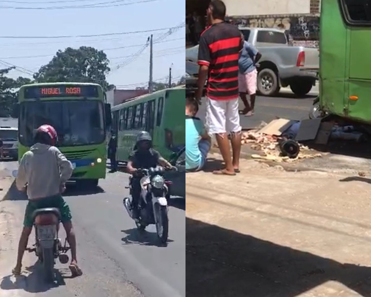 Homem morre após colidir moto em traseira de ônibus em Teresina.