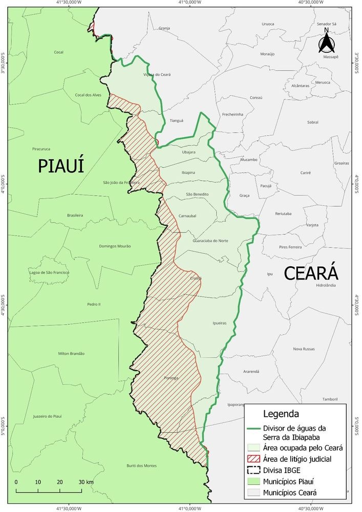 Litígio Piauí x Ceará.