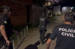 Operação contra o tráfico de drogas prende 21 pessoas no Piauí. (Foto: Reprodução/ SSP-PI)