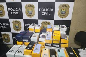 Polícia deflagra operação contra celulares roubados no Sul do Piauí. (Foto: ASCOM)