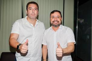 Vereador Markim Costa (PRD) e Fábio Novo (PT). (Foto: Divulgação/ Ascom)