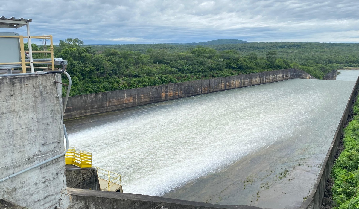 Barragem de Boa Esperança em Guadalupe.