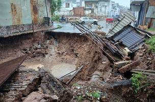 Estado de calamidade em Picos. (Foto: Reprodução/Governo)