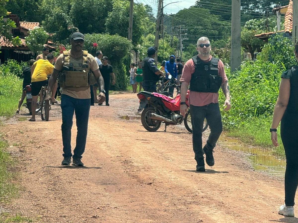 Homem é preso suspeito de tentativa de homicídio.