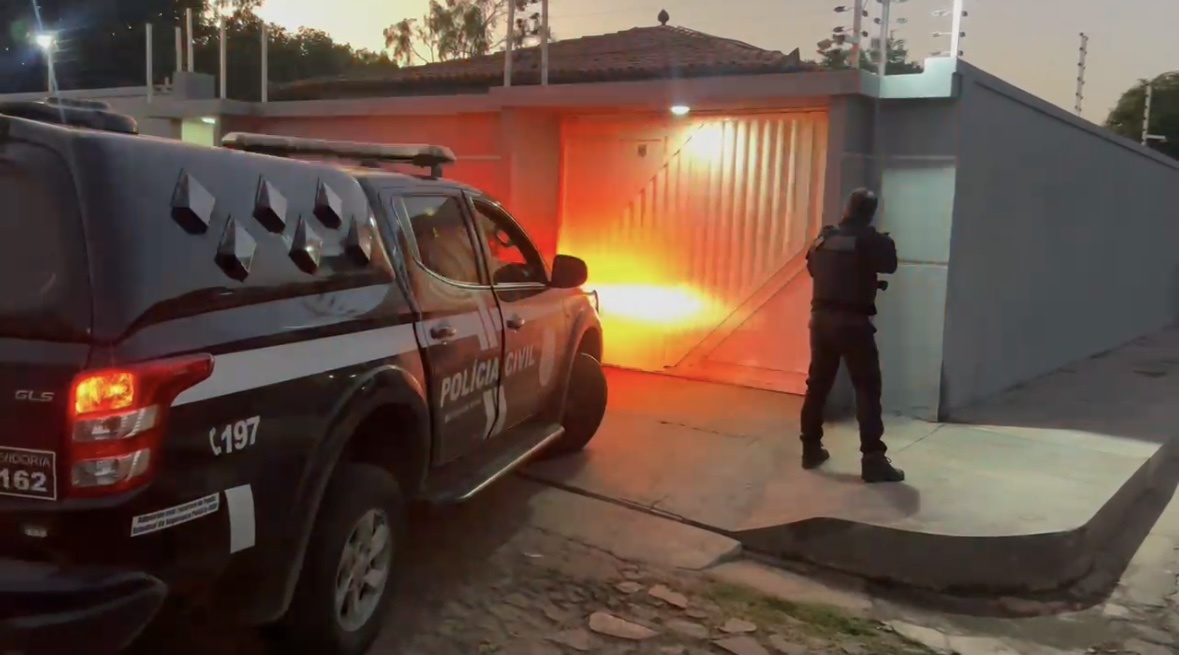 Polícia deflagra operação contra o tráfico de drogas no Piauí.