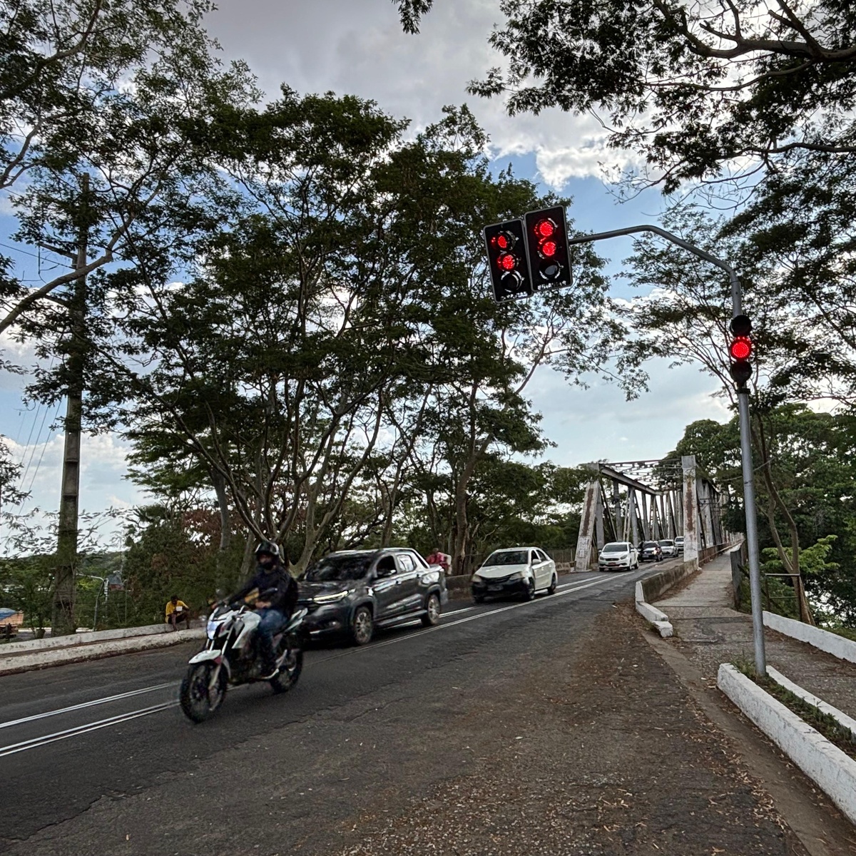 Ponte Metálica, em Teresina.