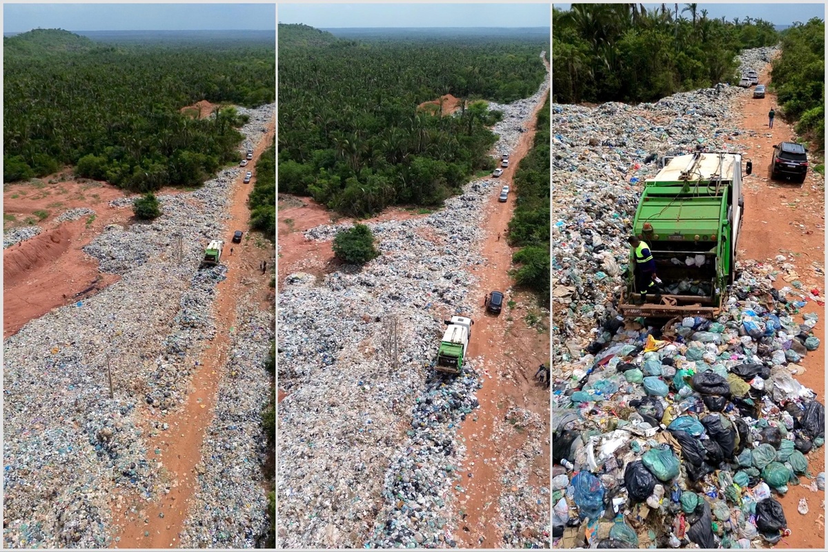 Prefeito de Timon declara situação de emergência no Aterro Sanitário.