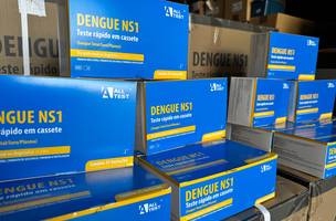 Testes rápidos para diagnóstico de dengue. (Foto: Reprodução/ Sesapi)