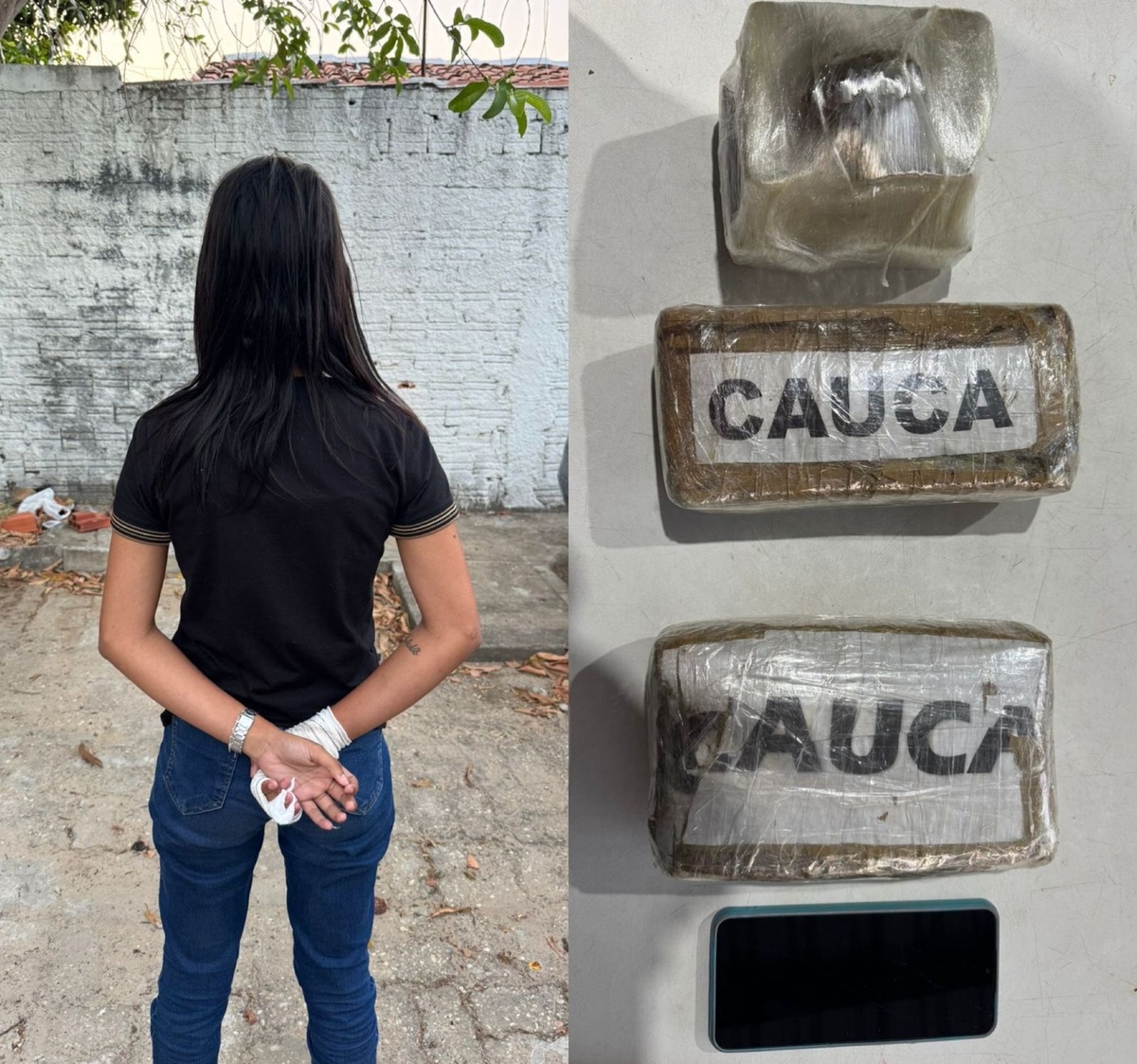 Mulher é presa com três quilos de skunk em ônibus durante operação no Piauí.