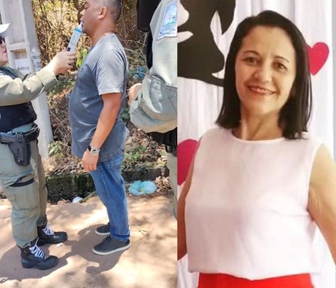 Mulher luta pela vida na UTI após acidente com PM do Piauí sob efeito de álcool.