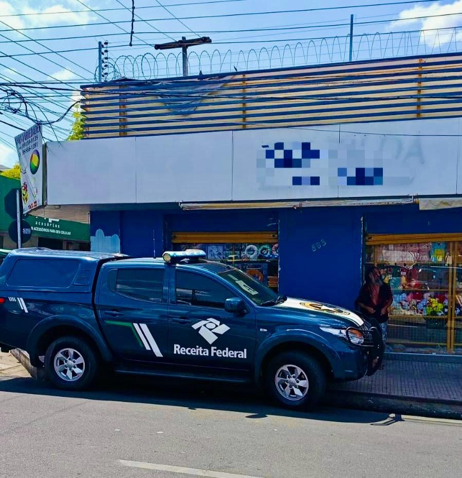 Receita Federal realiza operação em lojas de Teresina.