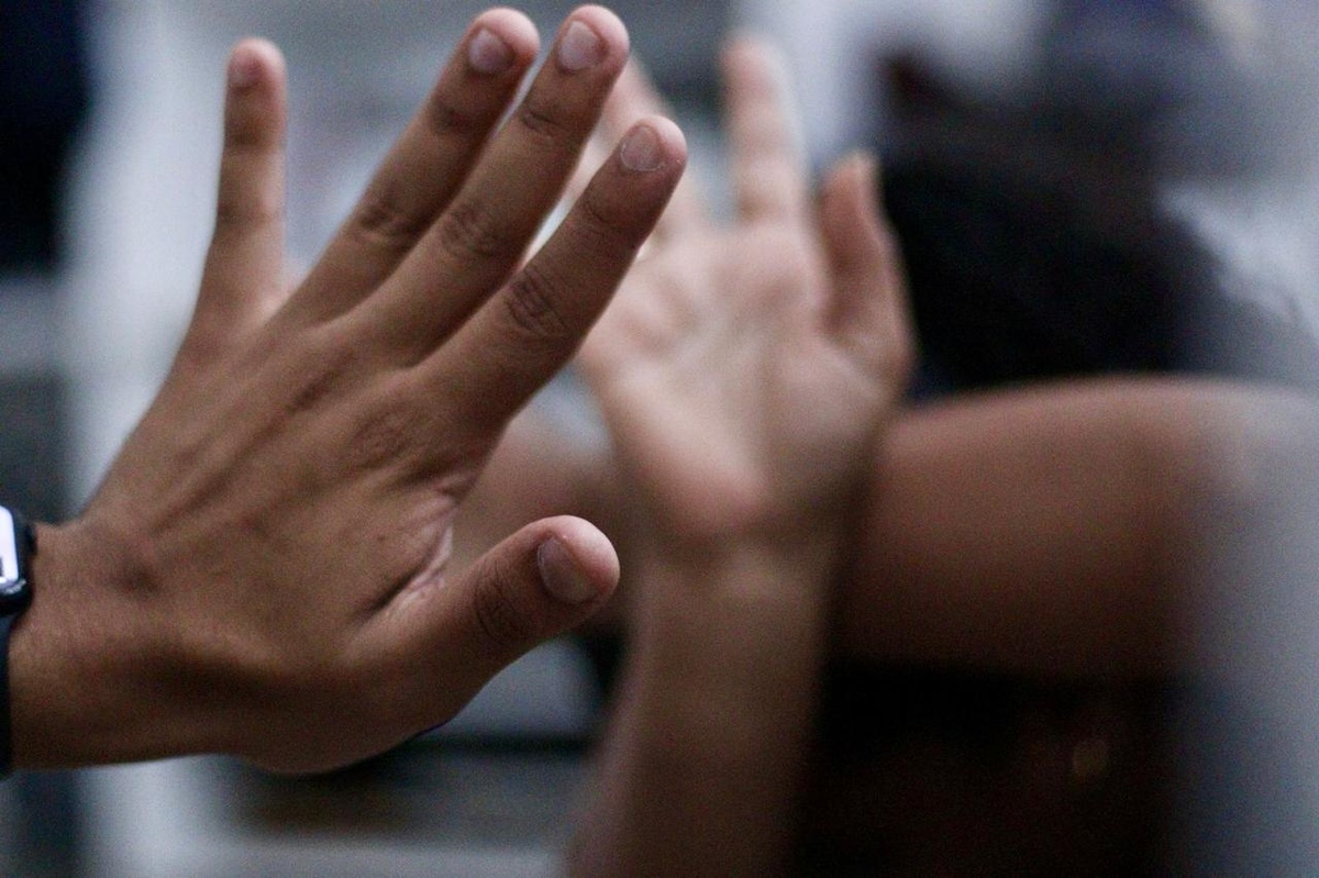 Violência contra a mulher.