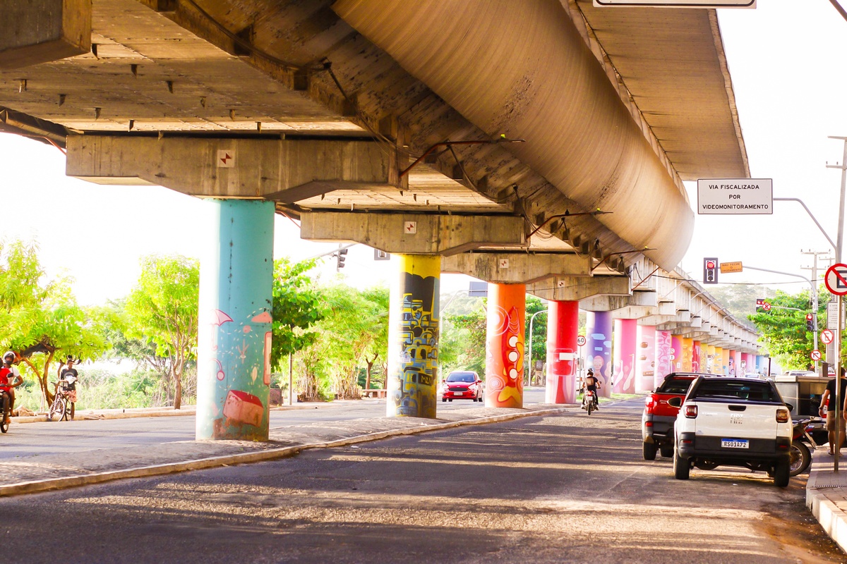 Avenida Maranhão, no Centro de Teresina.