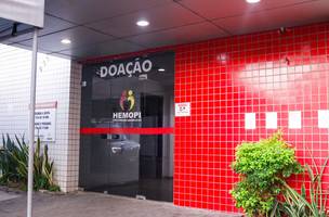 Centro de Hematologia e Hemoterapia do Piauí (Hemopi) em Teresina. (Foto: Narcílio Costa/ Correio Piauiense)
