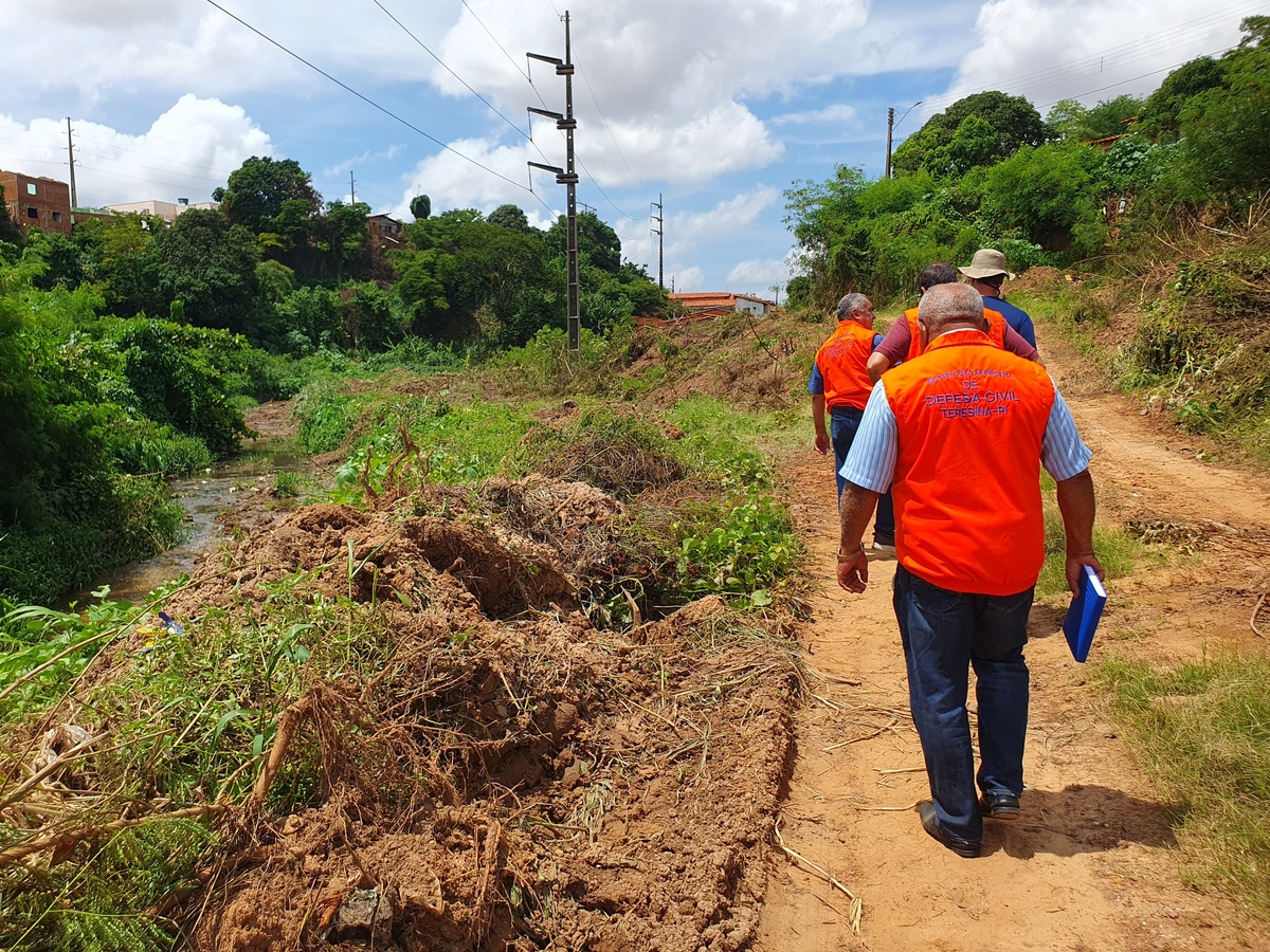 Teresina mapeia áreas de risco para prevenção de desastres naturais.