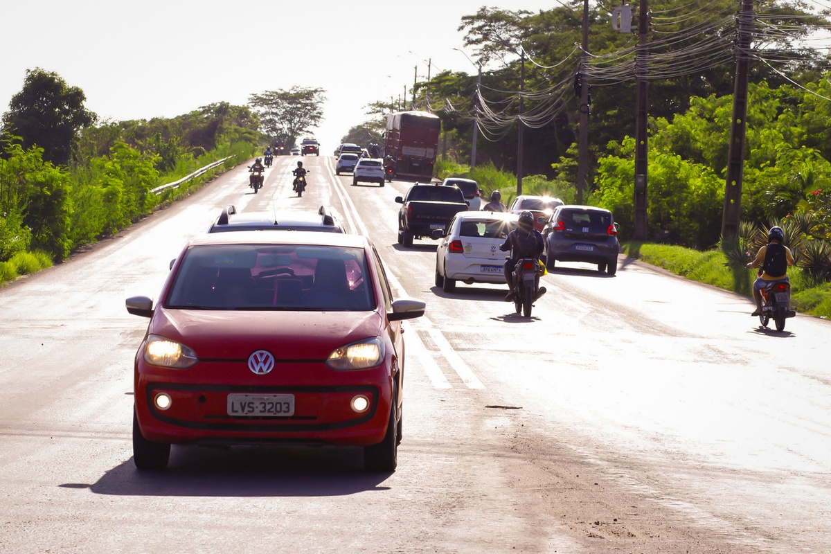 Trânsito em Teresina.