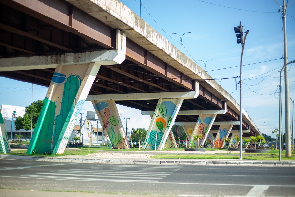 Viaduto da Tabuleta em Teresina.
