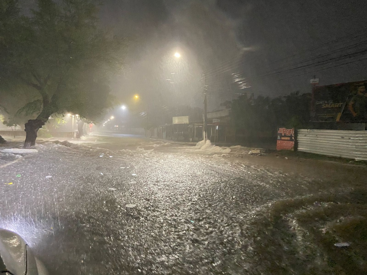 Chuvas intensas em Paraníba.