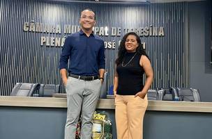 Jornalistas Luis Fernando Amaranes e Suzana Moreno. (Foto: Correio Piauiense)