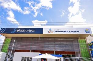 Novo Espaço da Cidadania Digital oferece vários digital ao públicos no Centro de Teresina. (Foto: Ascom/SSP)