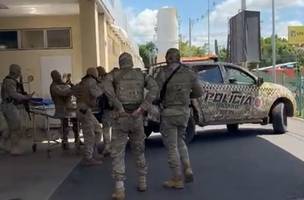 Suspeito de matar policial militar é morto em troca de tiros. (Foto: Ascom/SSP)