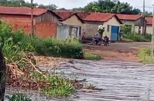 Temporal ocorreu durante a madrugada. (Foto: Divulgação)