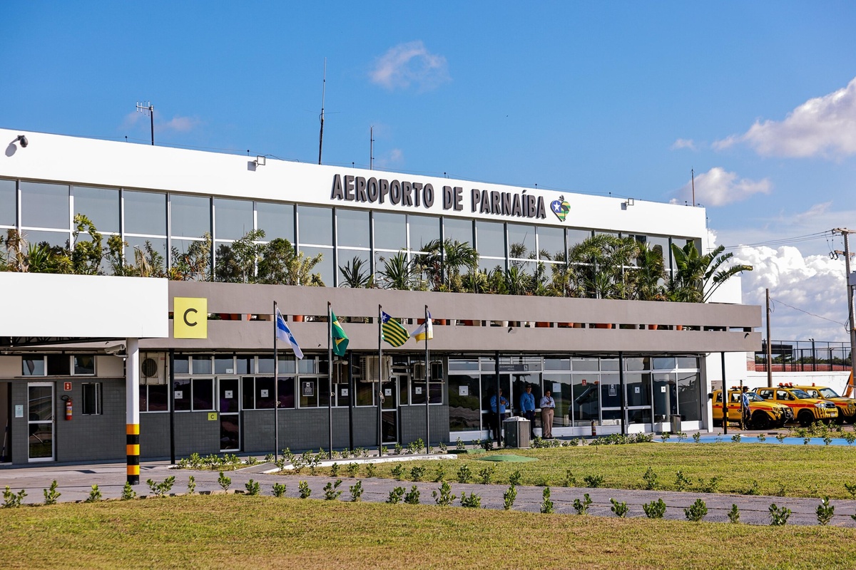 Aeroporto Prefeito Dr. João Silva Filho, em Parnaíba.