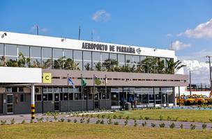 Aeroporto Prefeito Dr. João Silva Filho, em Parnaíba. (Foto: Reprodução/ Ascom)