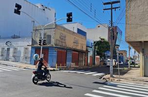 Cruzamento da Avenida Campos Sales com a Rua Rui Barbosa, no centro de Teresina. (Foto: Divulgação/ Ascom)