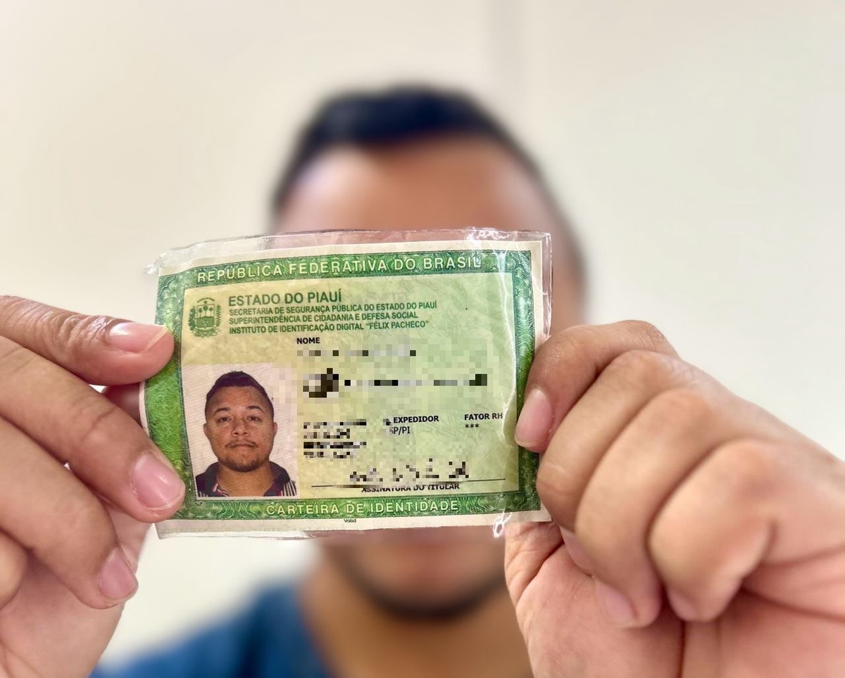 Nova Carteira de Identidade Nacional (CIN).