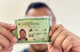 Nova Carteira de Identidade Nacional (CIN). (Foto: Divulgação/ Ascom)