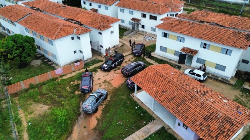 Operação na zona Sul de Teresina.