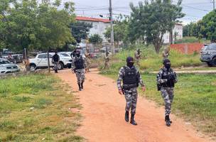 Operação na zona Sul de Teresina. (Foto: Divulgação)