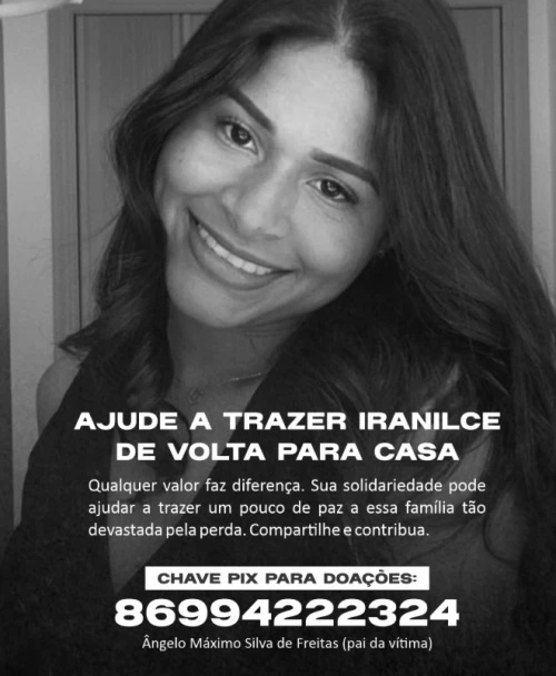 Piauiense Iranilce Oliveira, de 24 anos.