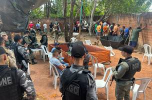 Polícia desarticula rinha de galos na zona leste de Teresina. (Foto: Ascom/SSP)
