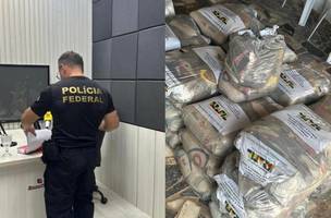 Policia civil investiga desvio de cestas básicas em Sigefredo Pacheco. (Foto: Ascom/PC)