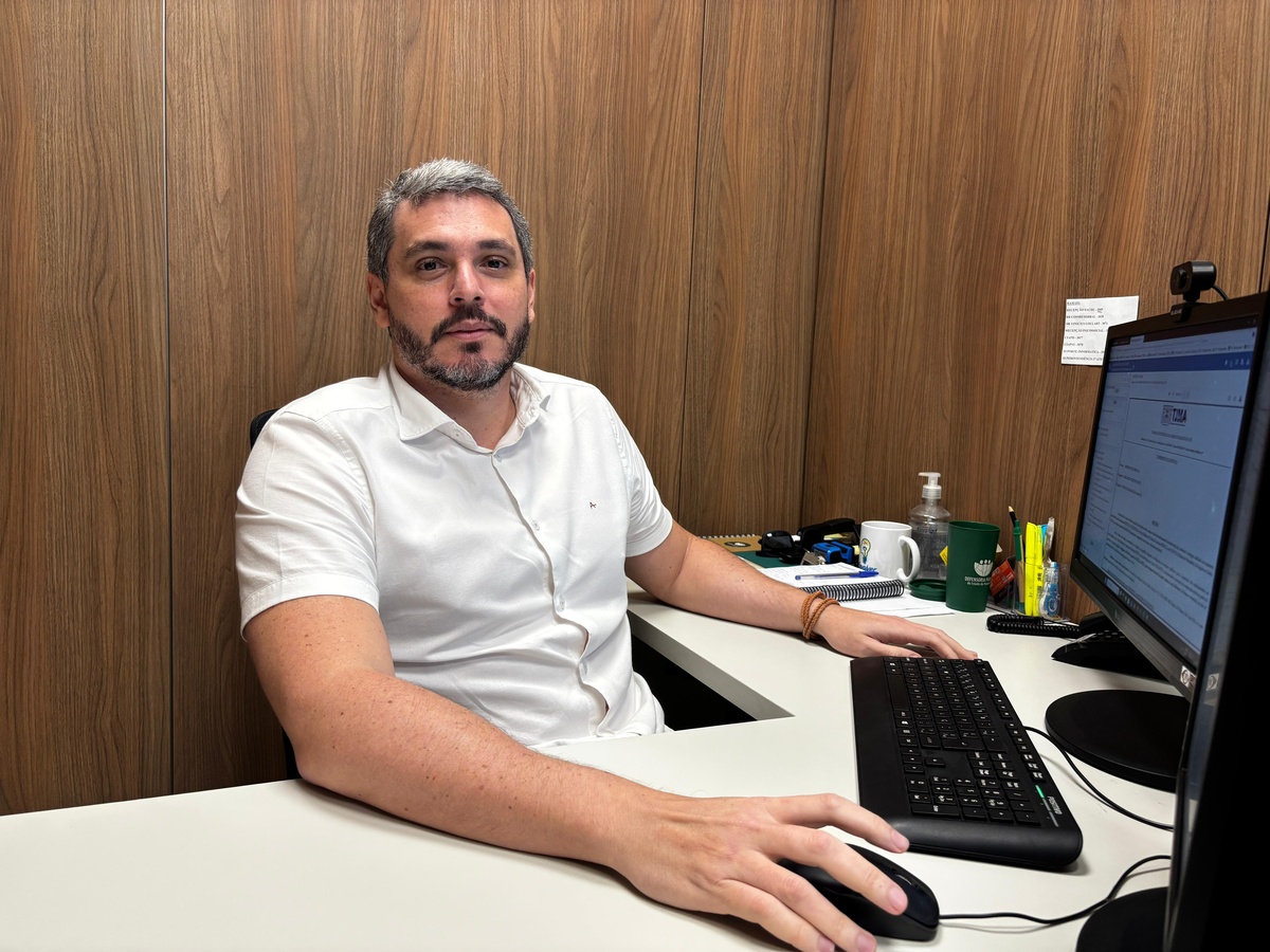 Vinícius Goulart, defensor público do Núcleo do Idoso.