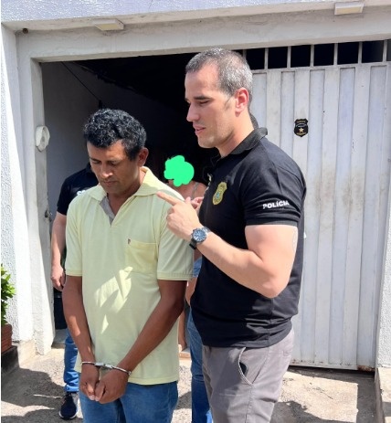 Prisão de suspeito de provocar acidente e matar três pessoas.
