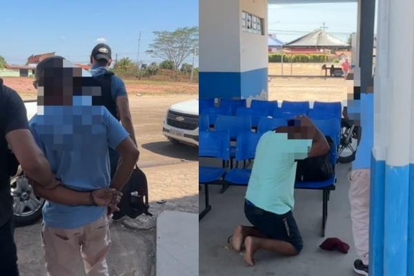 Pai e ilho presos por tráfico em Altos.