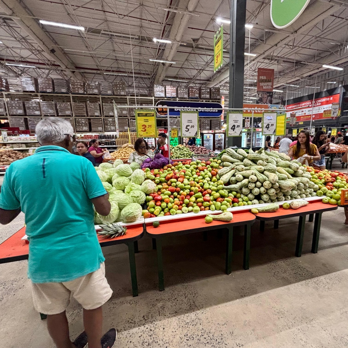 Supermercado em Teresina.