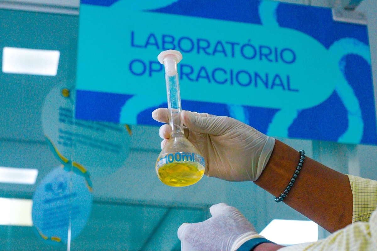 Análise laboratorial da Águas de Teresina.