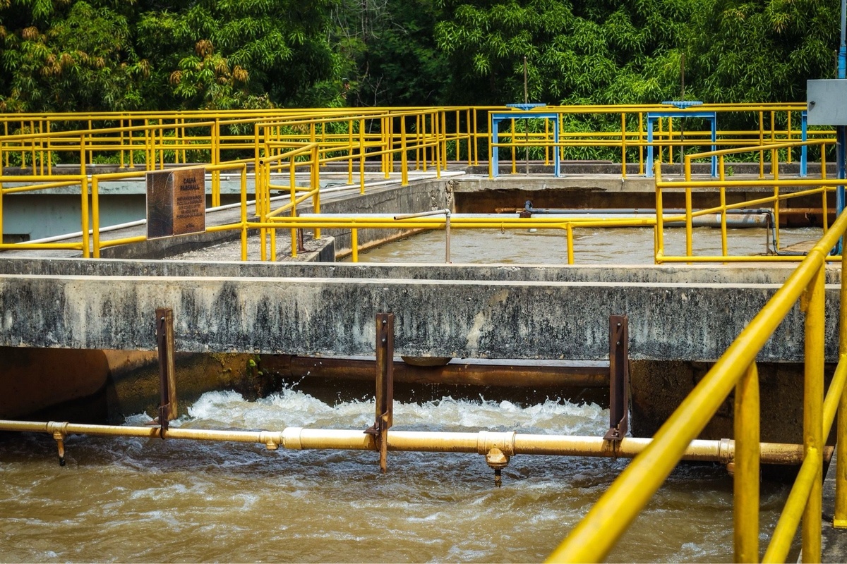 Estação de Tratamento de Água.