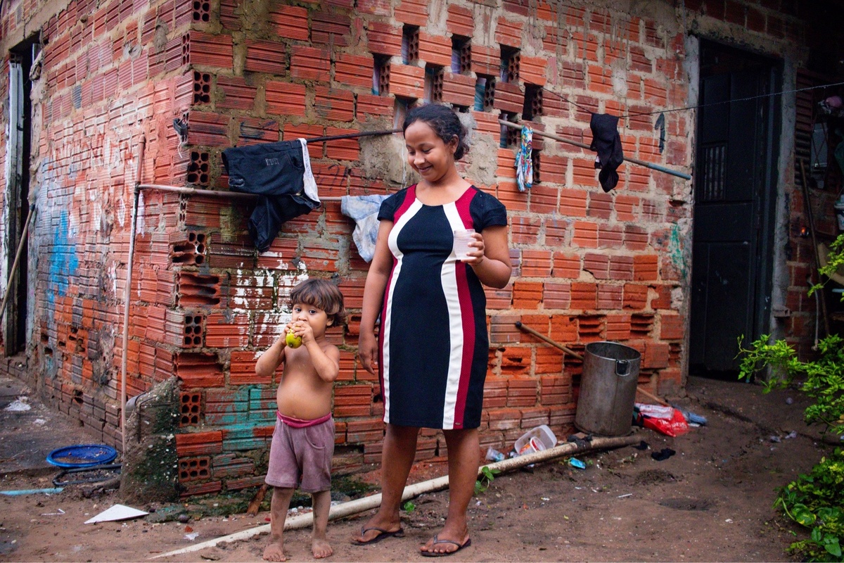 Família do pequeno Ravi.