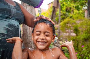 pequeno Kelvin, de cinco anos. (Foto: Narcílio Costa/ Correio Piauiense)