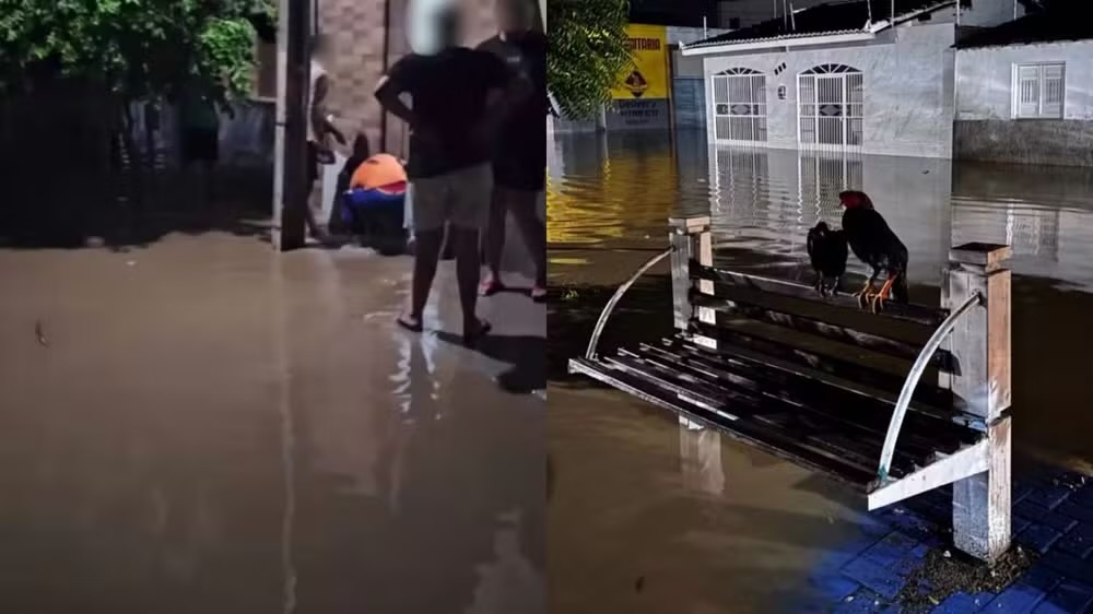 Barragem de Itapissuma, em Fronteiras.